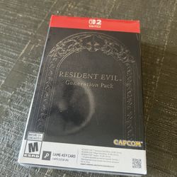Resident Evil Generation Pack 7 8 9 Biohazard Village & Requiem Nintendo Switch 2 Brand New Sealed
