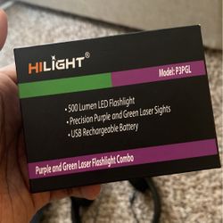 HILIGHT laser Green&purple / Flashlight Strobe Feature 