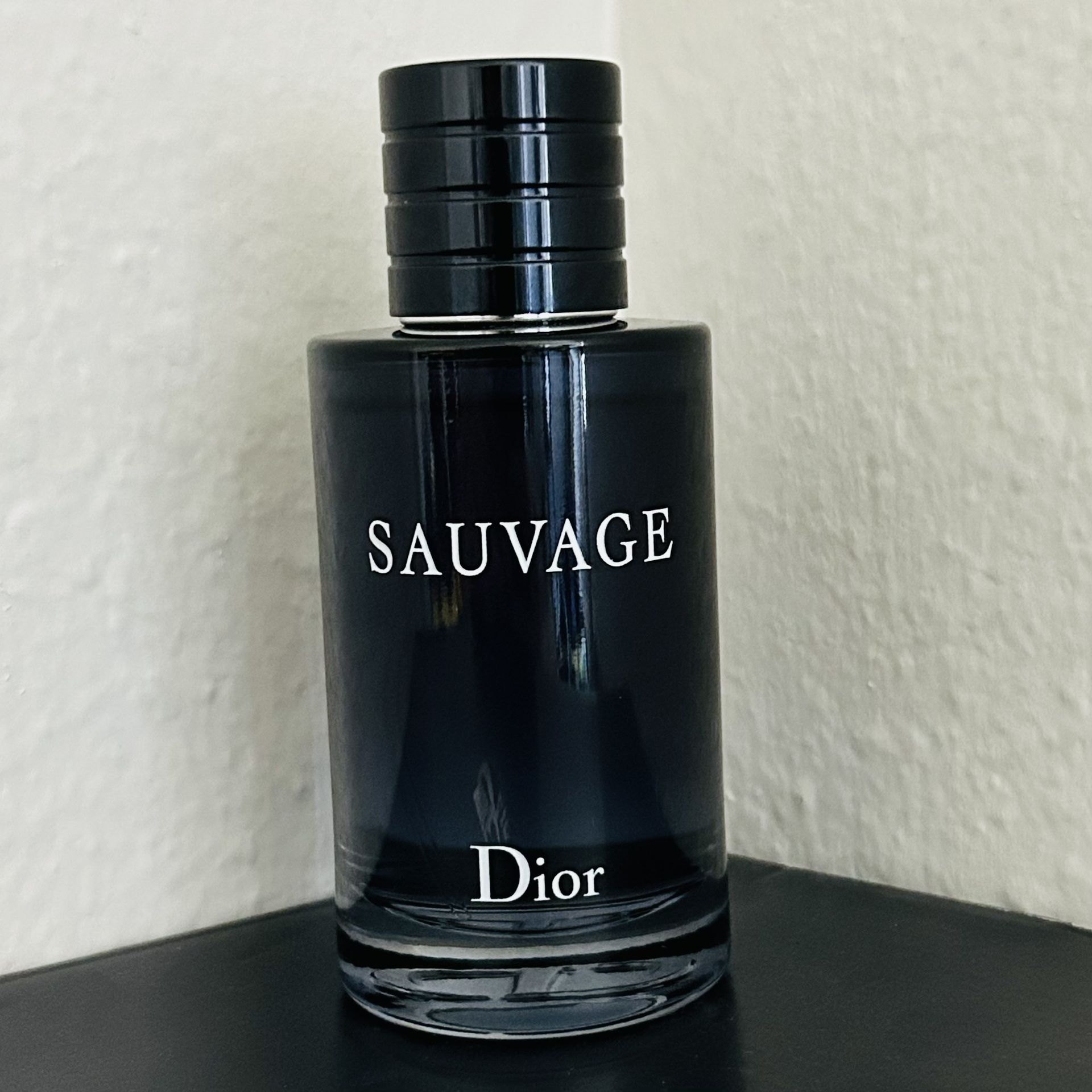 Sauvage Dior Cologne Sauvage Eau de Toilette 3.4OZ Lightly Used