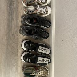 Designer Shoes, Gucci, Burberry, Dolce and gabana 