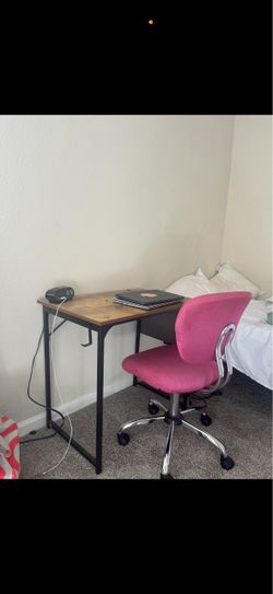 Brown desk