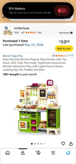 Play Kitchen Set