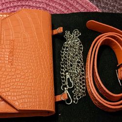 Orange Izzy& Liz Crossbody, NWOT