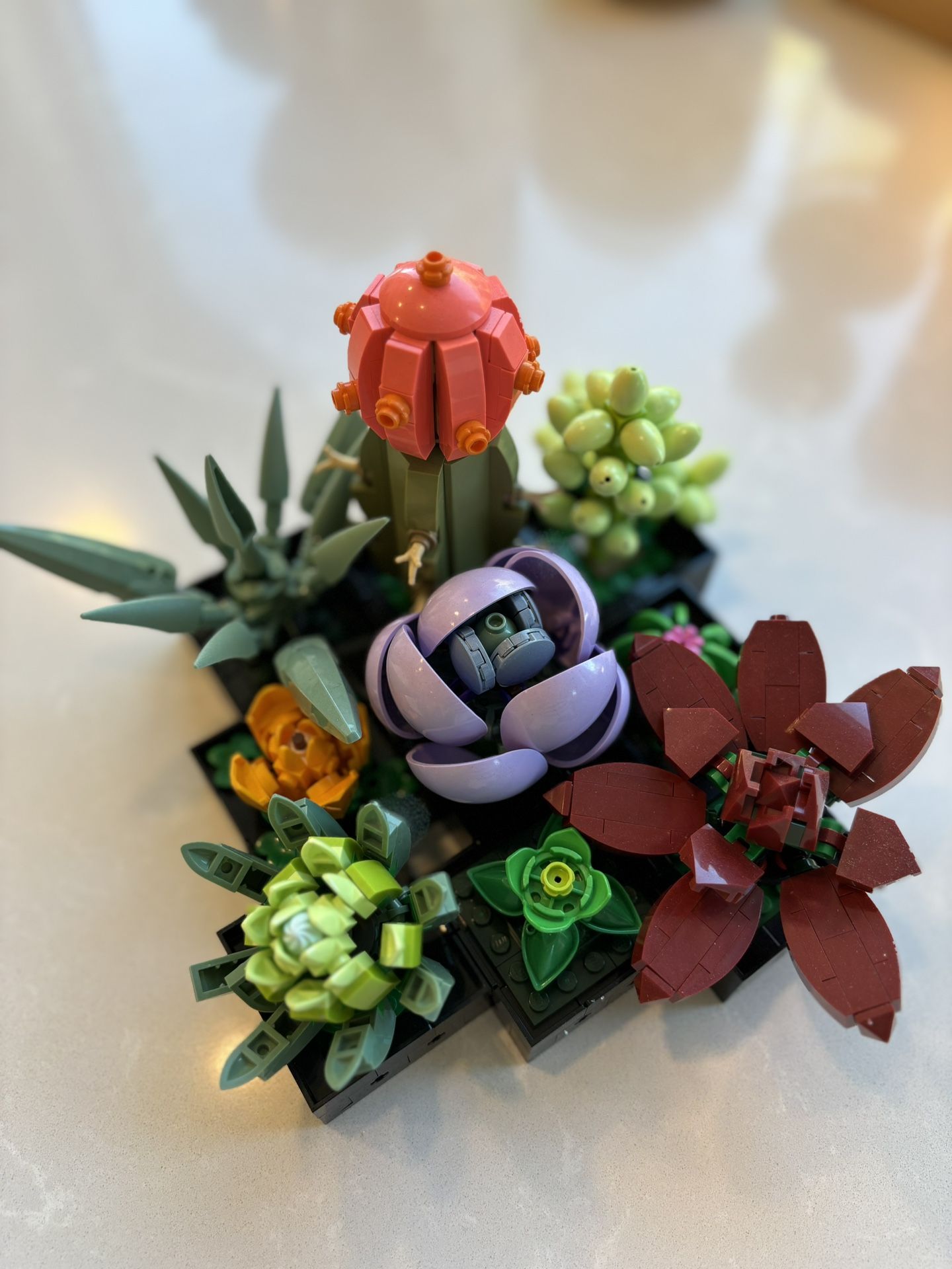 Lego Succulent Plants Set,home Decor,botanical Collection 