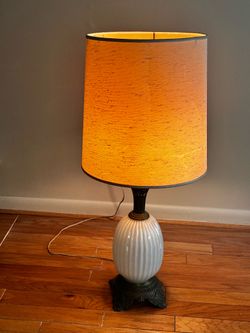 Vintage mid century table lamp
