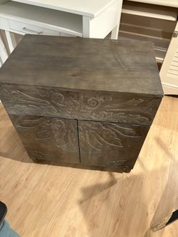 Accessory Table And Storage