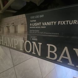 Hampton Bay Bathroom Light Fixture 