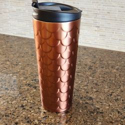Starbucks Copper Scales Tumbler