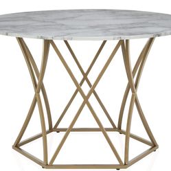 Dinning Table Faux Marble