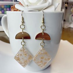 Gold Statement Earrings