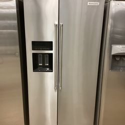 Kitchen Aid Side/side Refrigerator Used Counter Depth