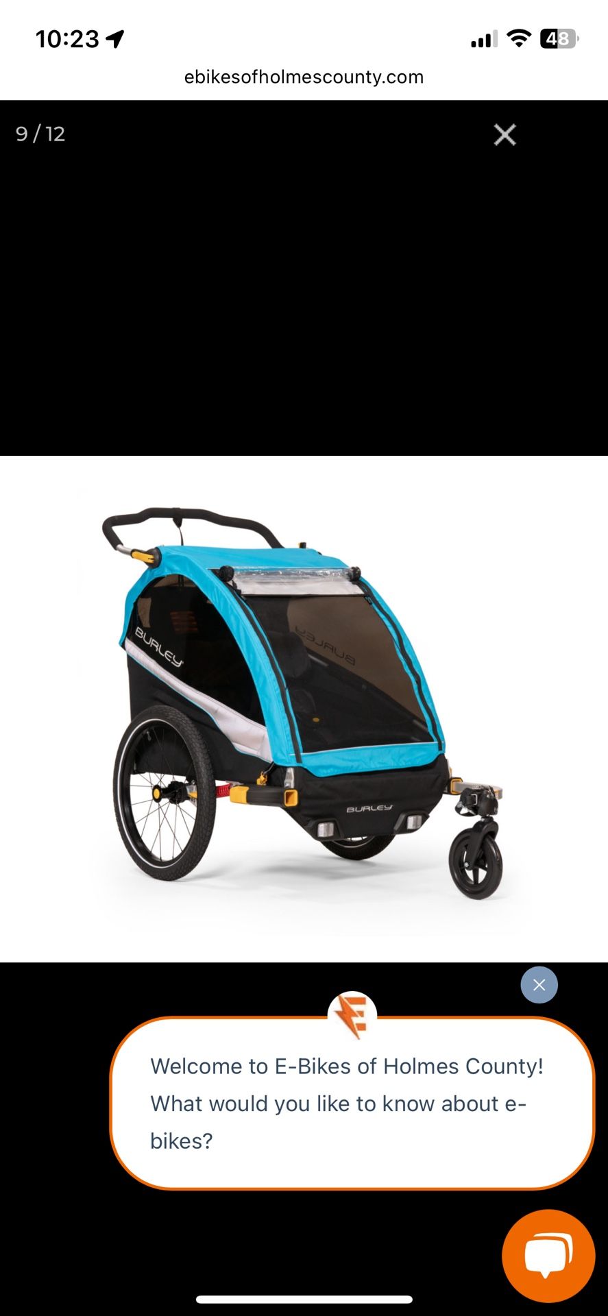 Burley D’lite Bike Single Trailer