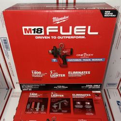 Milwaukee M18 Fuel 1” High Torque Impact Wrench w/One Key. Tool Only. Model #2867-20