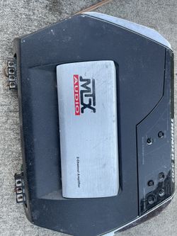 MTX Audio 2 Channel Amp