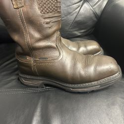 ARIAT PATRIOT BOOTS WATER PROOF Used Size 9EE STEEL TOE