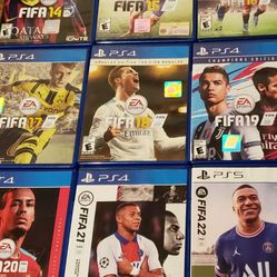 Big Collection. FIFA 2014 2015 2016 2017 2018 2019 2020 2021 2022 2023 . $160! Firm all PS5 PS4 Playstation 4 Playstation 5 Games juegos