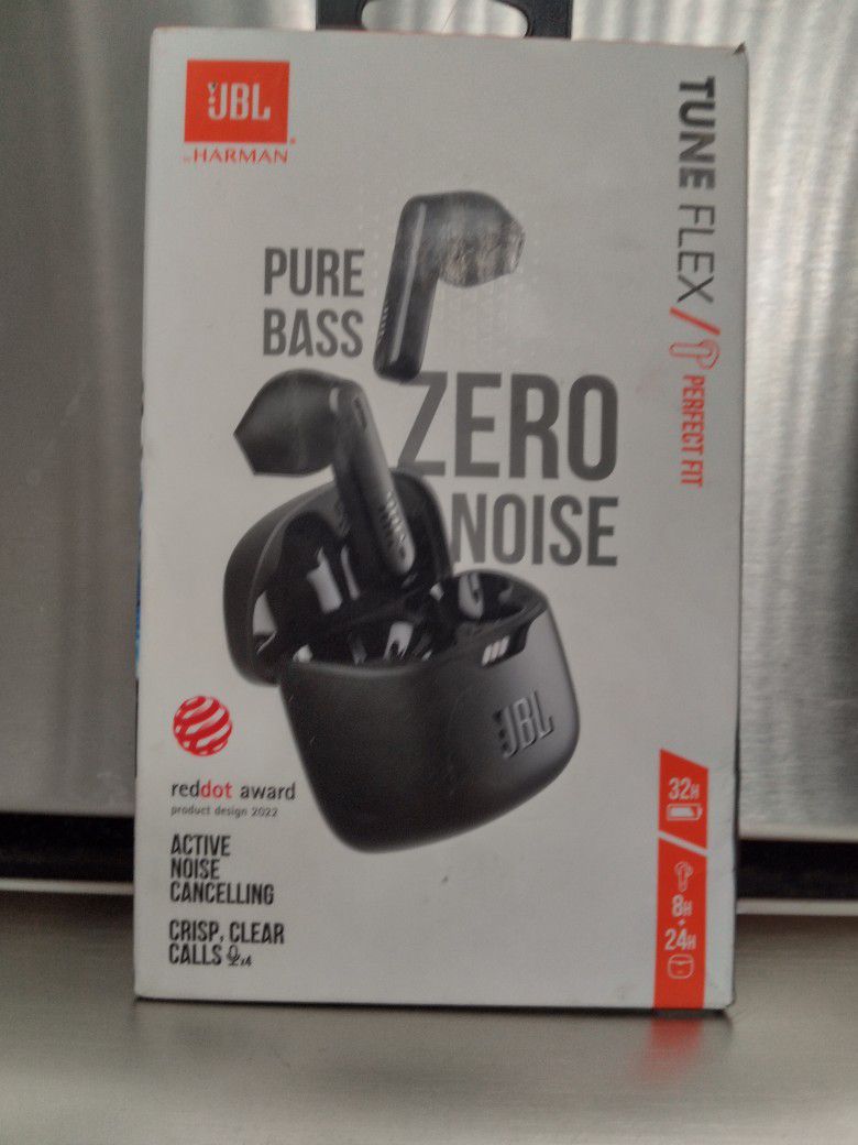 
JBL Tune Flex True Wireless Bluetooth Noise Canceling Earbuds - Black
