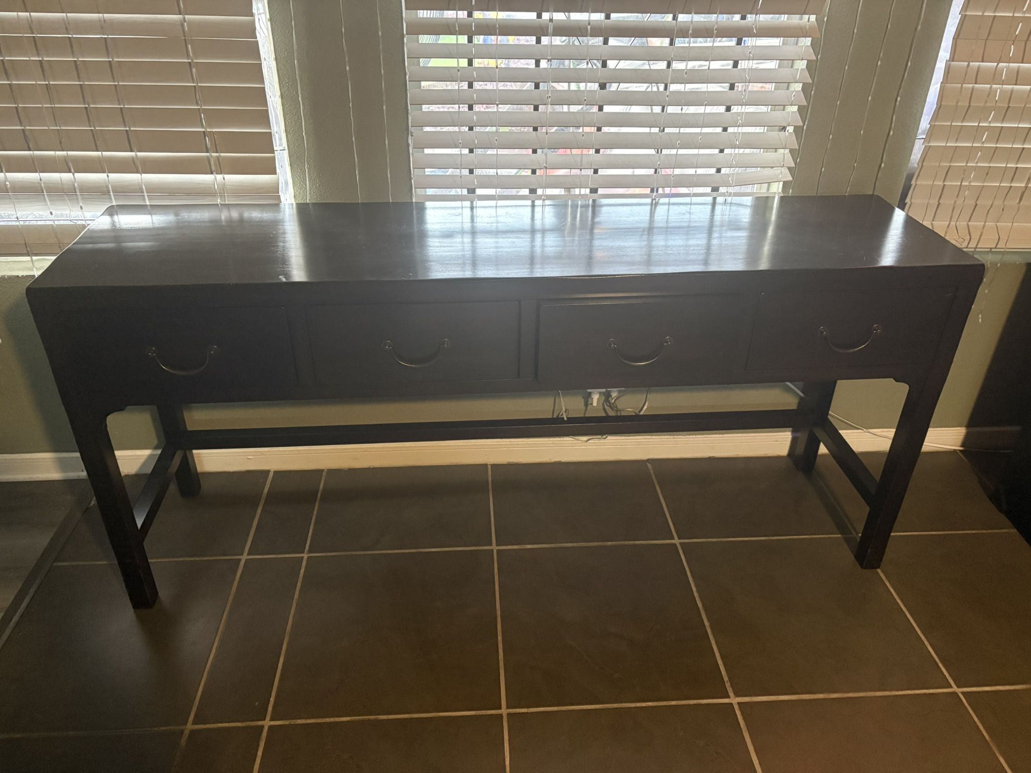 Console Table 4 Drawers