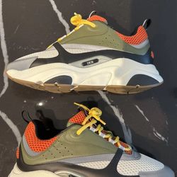 Dior Peter Doic B22 Sneaker Orange Olive White