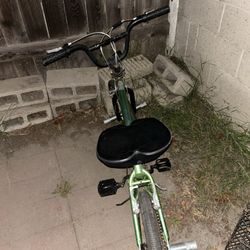 It’s A Chaos BMX Bike.color Is Green And The Size Is 20”