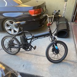 - 49cc pocket chopper and 36v bmx style ebike