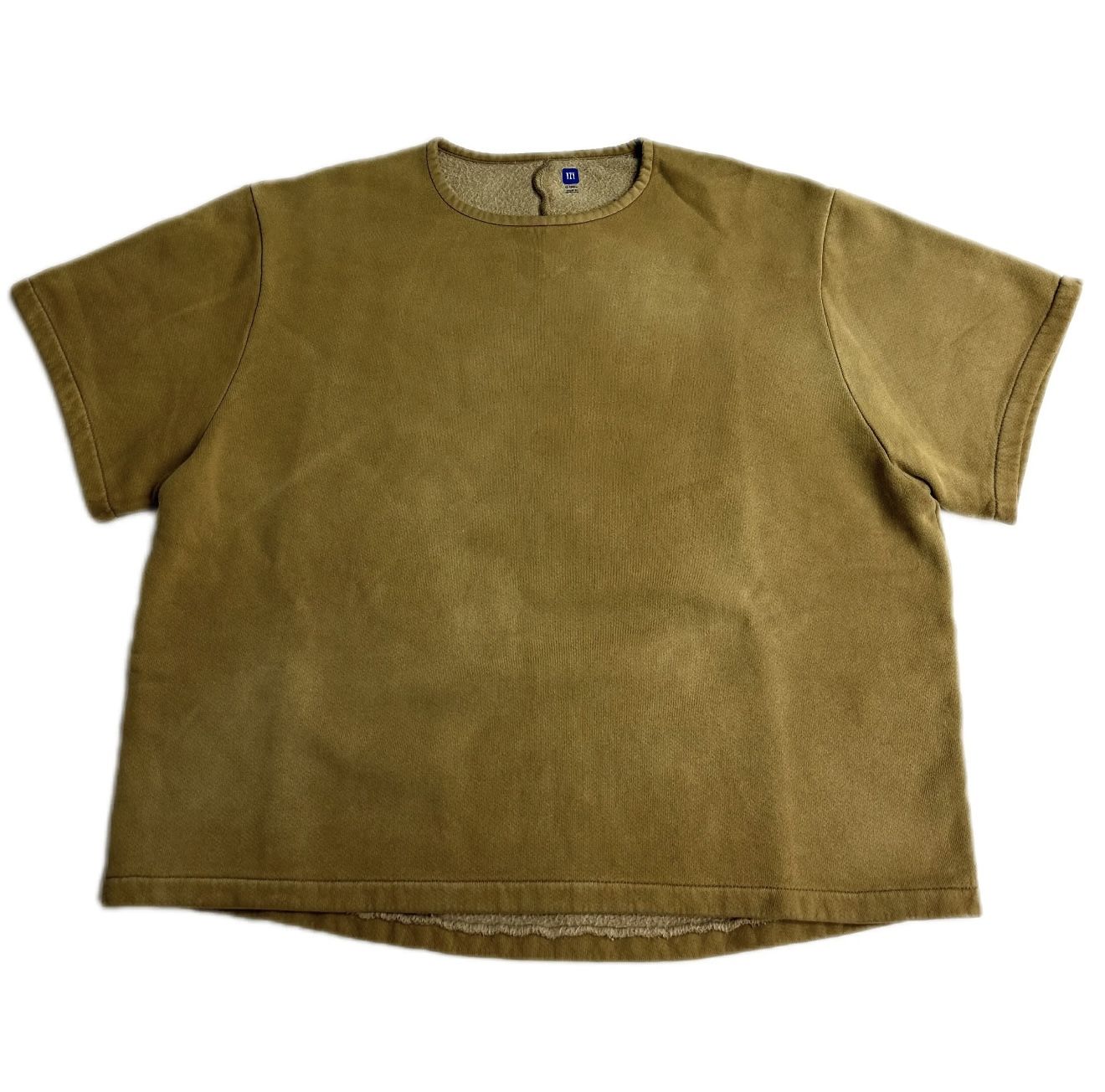 Yeezy Gap Fleece Yoke Tee Back “Bronze” (FW21) Sz 3XL