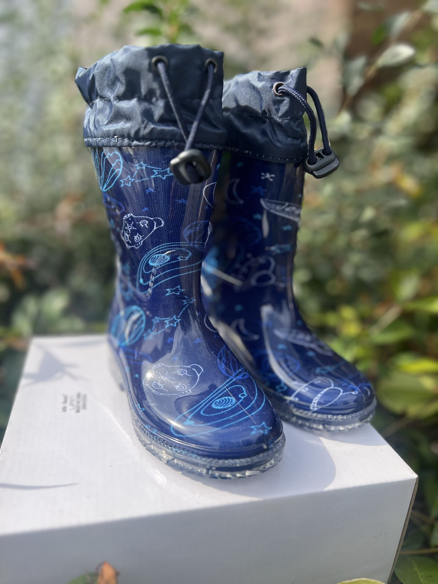 Rain Boots Boys Toddlers Sizes 5c,6c,7c,8c,9c,10c