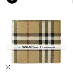 Brand New Burberry Wallet 