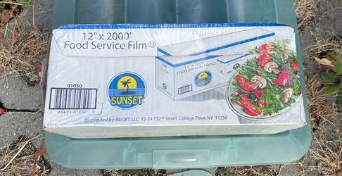 Sunset Brands Food Service Film 12" x 2000'