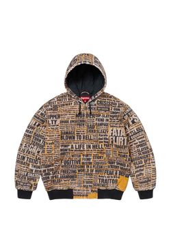 Supreme snow hoodie small