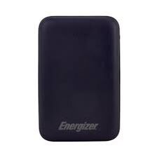 Energizer - MAX 5,000 mAh Ultra-Slim, 3-Port USB-C High Speed Universal Portable Charger Power bank, Charges Three Devices at Once - Black
