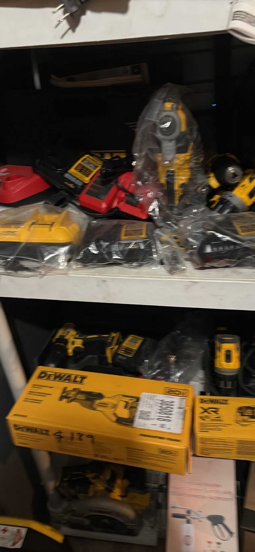 New tools, in good condition.  Prices vary, ranging from $50 -$ 99 to   $580 . $6700  There is a one month warranty , the money is not returned, only 