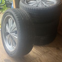 New Bridgestone Tires With Bonus 22in Rims