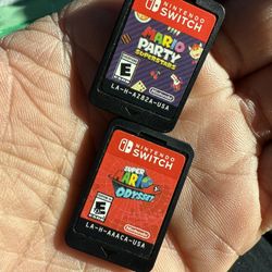 Mario Odyssey And Mario Super Stars 