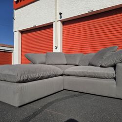 Free Delivery - Cloud Couch w/Ottoman