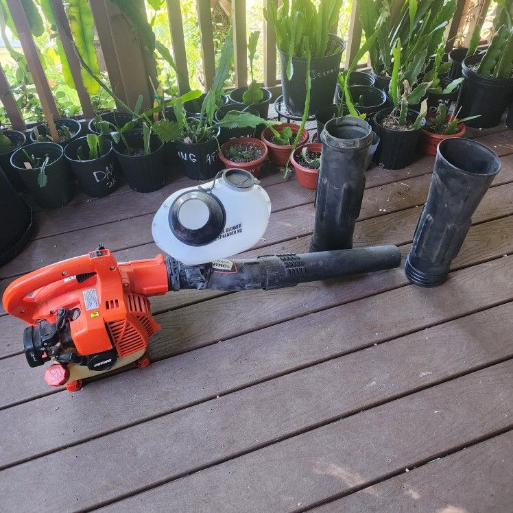 ECHO GAS BLOWER PB 250 LN WITH EXTREME SPREADER AND MULCHING