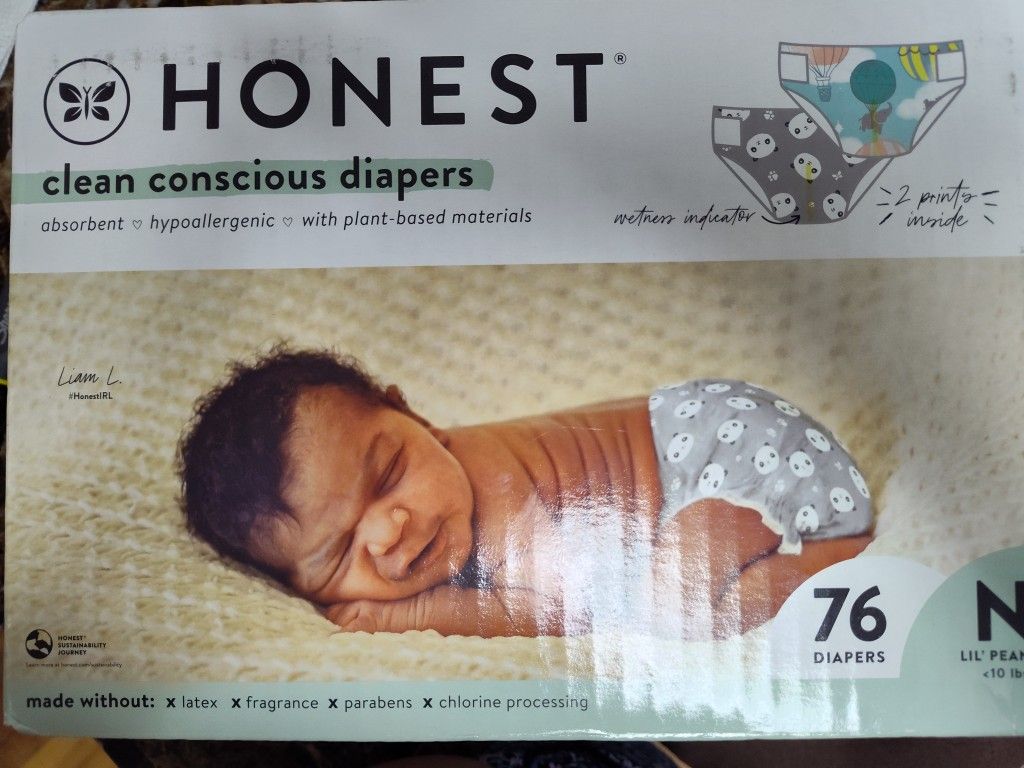 Honest Newborn Diapers 