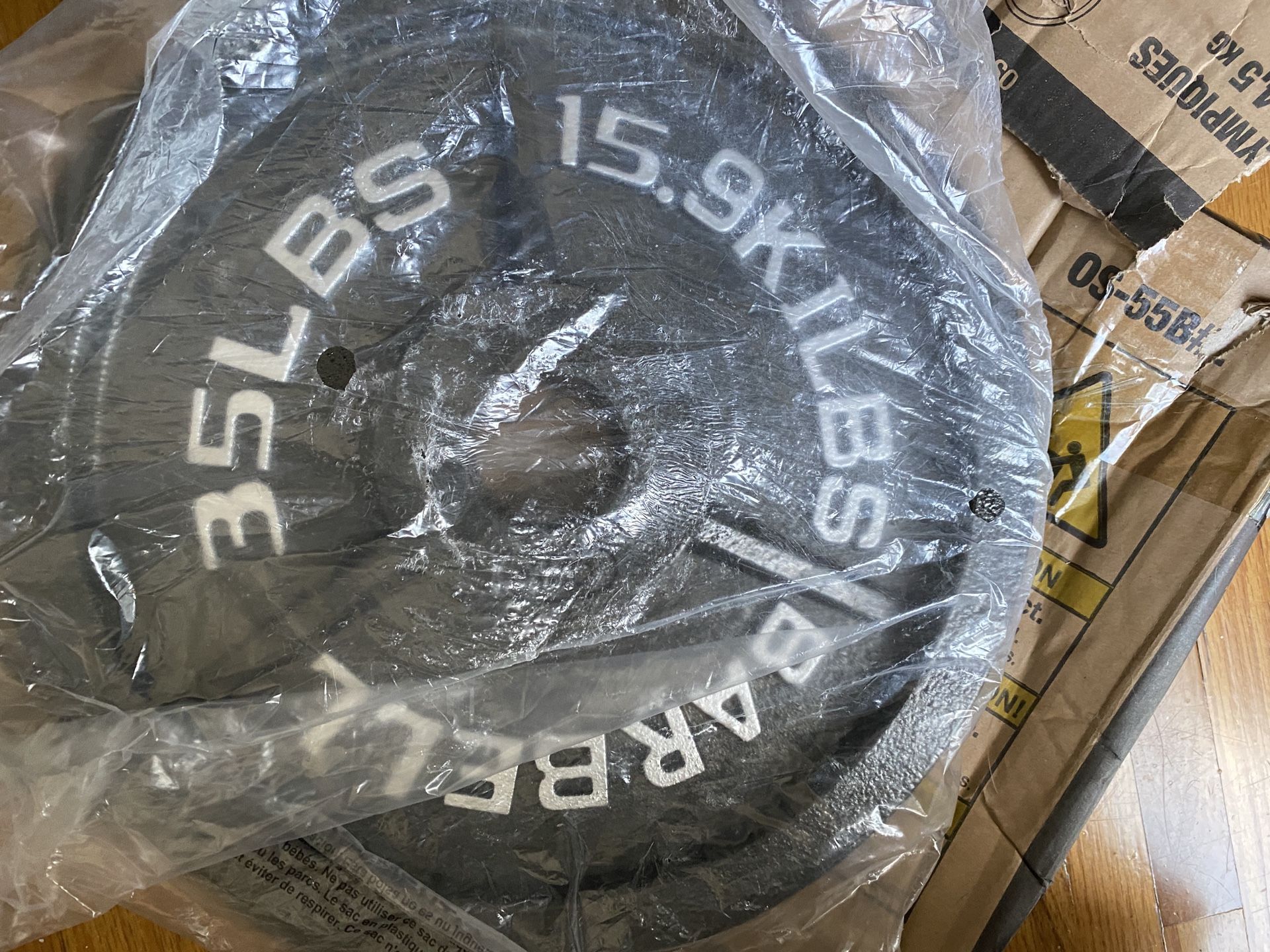 Olympic Weight plates $2.25 lb BRAND NEW