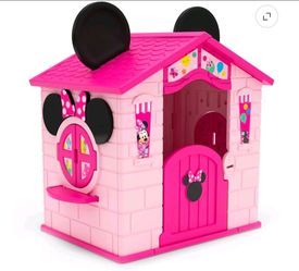 Disney Minnie Mouse Plastic Indoor Outdoor Playhouse