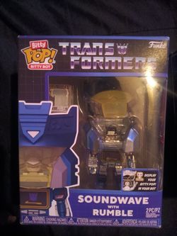 Transformers Sound wave Pop Toy