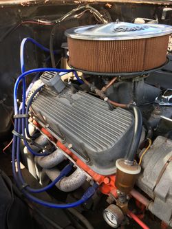 Chevy complete built motor and transmission