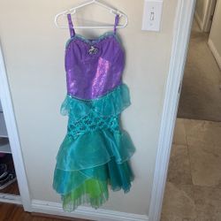 Disney Little Mermaid 🧜‍♀️ Dress Costume 