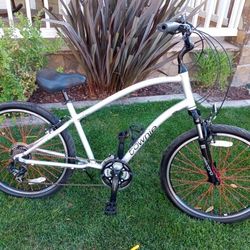 Electra Townie 21d Aluminum frame has shock front fork forward Peddling With Flatfoot Technology Bike Is In Great Shape for Sale in Lakewood CA OfferUp