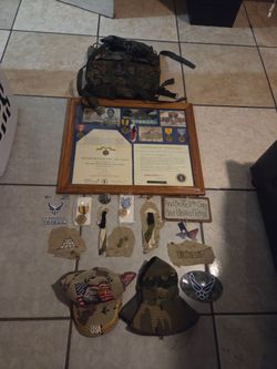 US Air Force Vietnam Veteran Military Memorabilia Collection