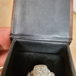 2 Full Carat Natural Diamond Engagement Ring F-G Color 
