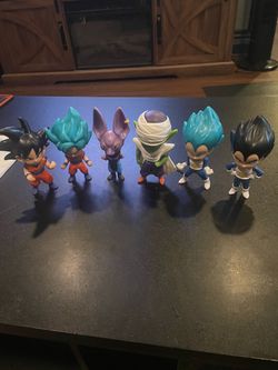 Dragon Ball Z Mini Figure Set of 6 Burger King 2026