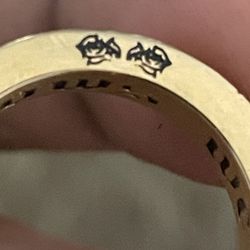 Gold Ring “ We Roam In Shadows “