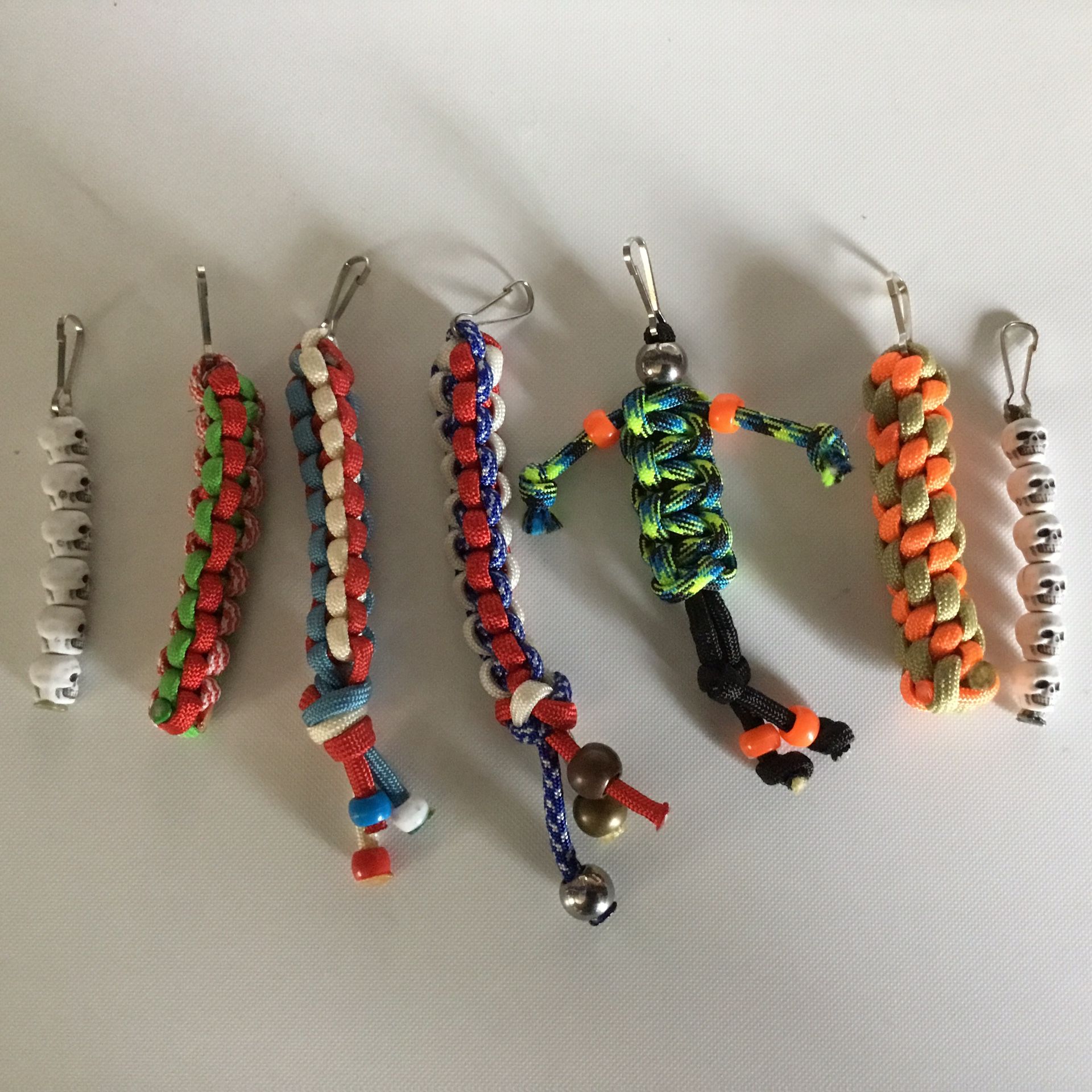 Paracord Key Chain Buddies Set #1