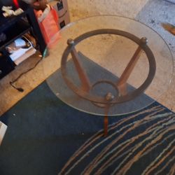 Glass End Table FOR FREE 
