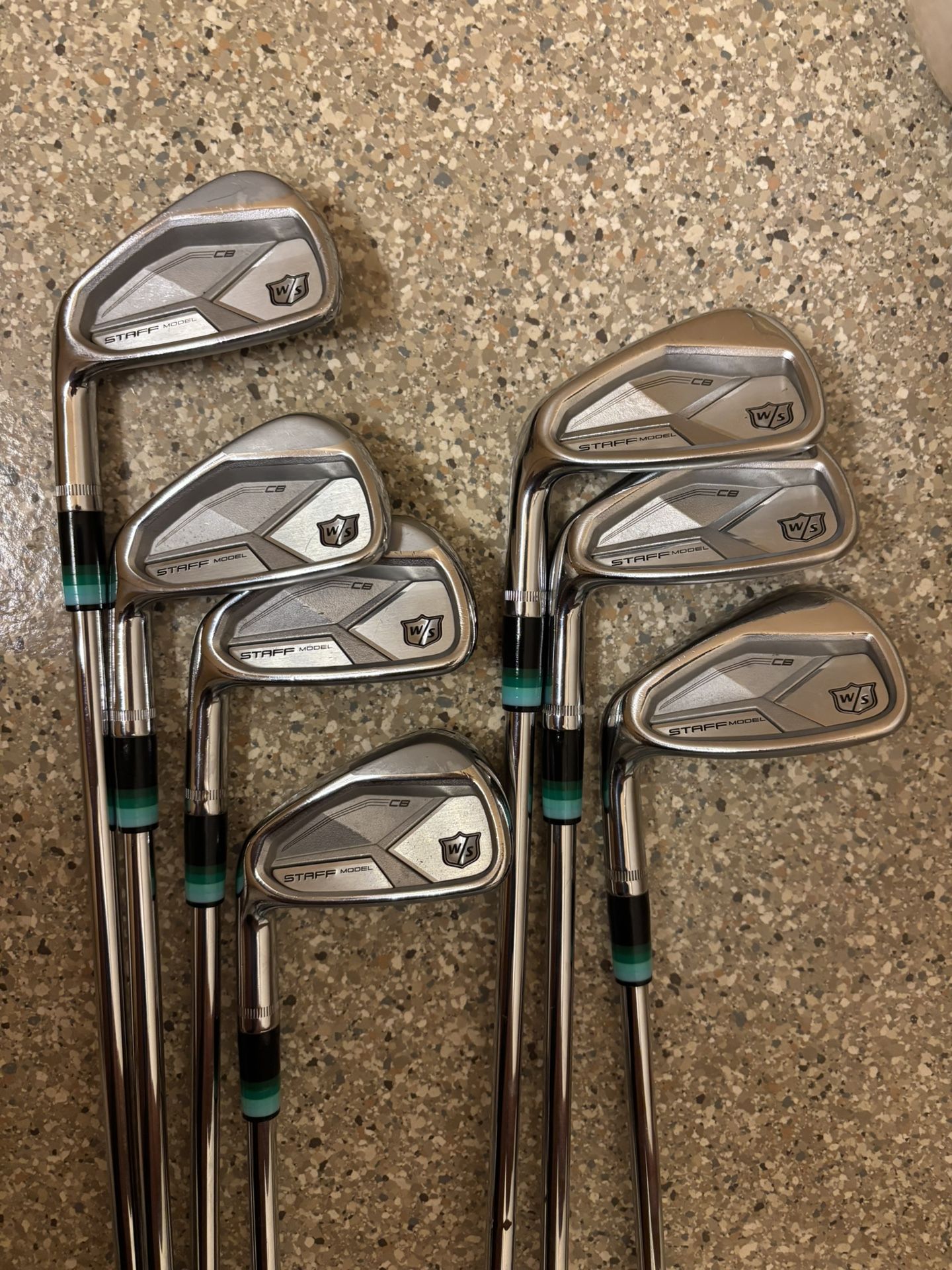 Left Handed Wilson Staff Cb Irons